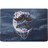 Gothic Moon with Bats and Flowers by Sarah Richter MacBook Skins